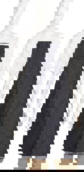 Disposable Bib Apron: Denim Blue